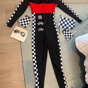 Women’s Racing-One Piece - Black and Red size small